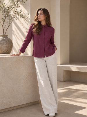 Pure Linen Blouse