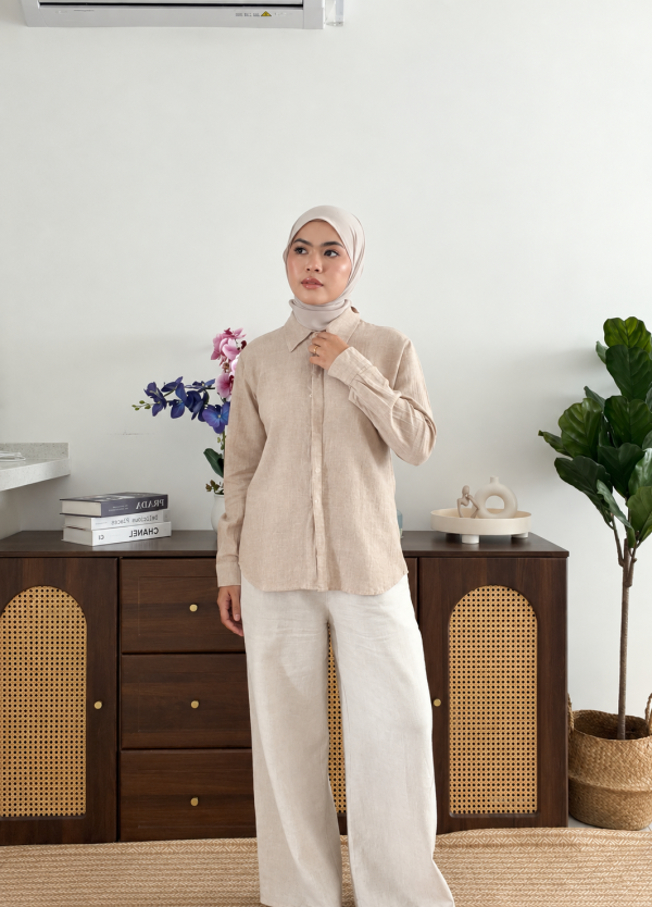Pure Linen Blouse