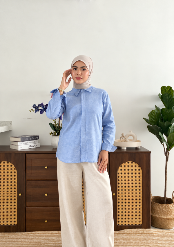 Pure Linen Blouse